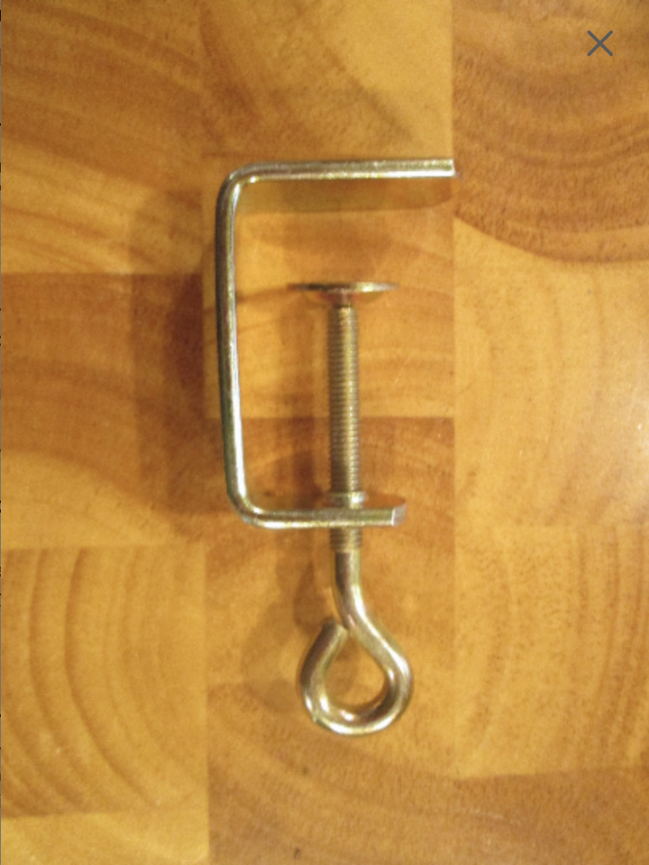 Bar Clamp for Securing Tools & Equipment