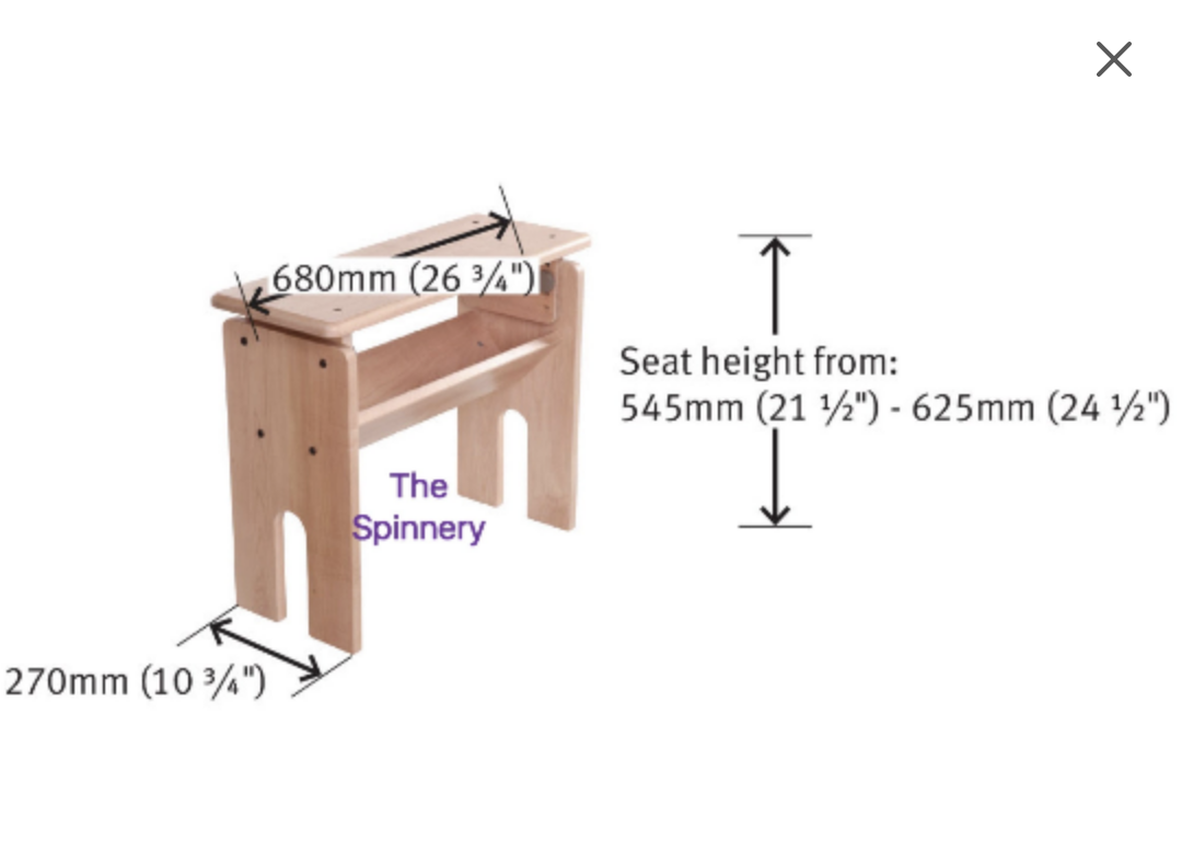 In STOCK Ashford Hobby Bench Newly Designed Fully Adjustable Lightweight Storage for Weaving SUPERFAST FREE Shipping!