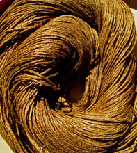 Load image into Gallery viewer, Wet Spun Linen Yarn Soft &amp; Durable &quot;Ginger&quot; Spinning Weaving SUPERFAST SHIPPING!
