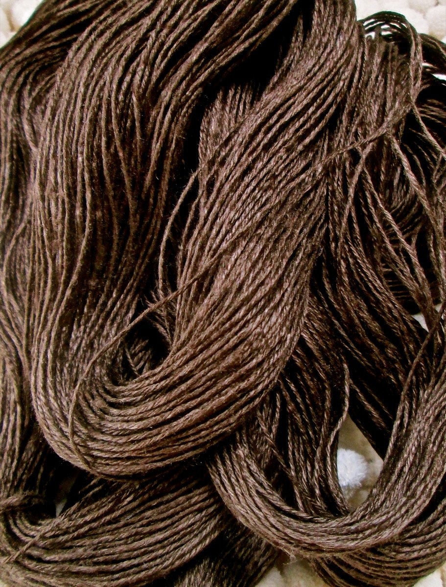 Wet Spun Linen Yarn Soft & Durable Caribou Spinning and Weaving