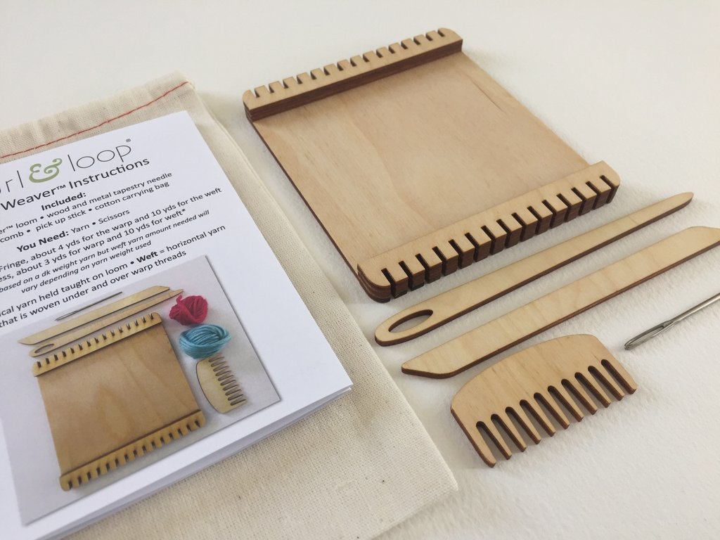 Purl & Loop Wee Weaver Loom: Miniature Weaving Extraordinaire