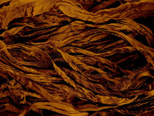Load image into Gallery viewer, Box &#39;O Chocolates Rich Chocolate Tones Recycled Sari Ribbon
