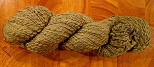 Novelty Yarn Olive Green 100% Cotton Slub Yarn/Thread Thick 'n Thin 300 - 350 Yards