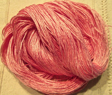 Load image into Gallery viewer, Wet Spun Linen Yarn Soft &amp; Durable &quot;Soft Coral&quot;

