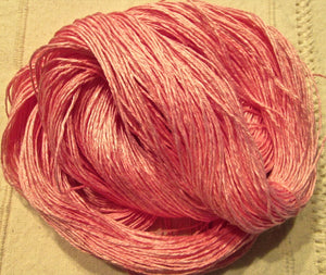 Wet Spun Linen Yarn Soft & Durable "Soft Coral"