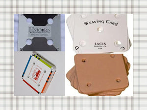 All Types Weaving Cards Leather Plastic Cardboard Schacht Glimakra Lacis Super