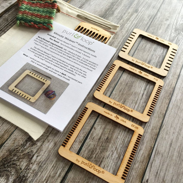 Purl & Loop Minute Weaver Looms: Quick and Easy Weaving