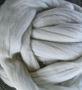 17.5 Micron Softest Organic Certified Merino Top Spinning Dyeing Blending SUPER FAST SHIPPING!