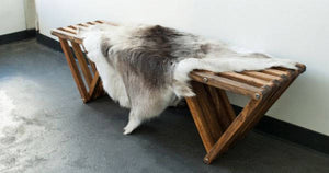 Reindeer Bench Cover Weaving or Spinning Hand-Picked Ultimate Comfort & Classy Super Fast Shipping!