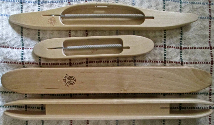 Swedish Wooden Boat Shuttles Single & Double Ski Shuttles With Free Quill Glimakra SUPERFAST SHIPPING!