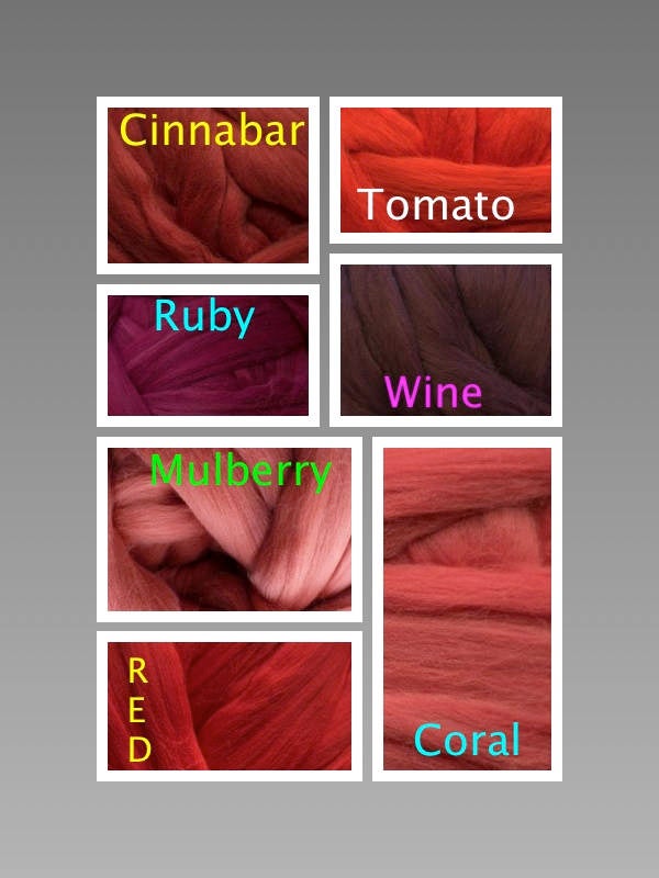 Soft Red Merino Colors You Choose Ashland Bay Merino