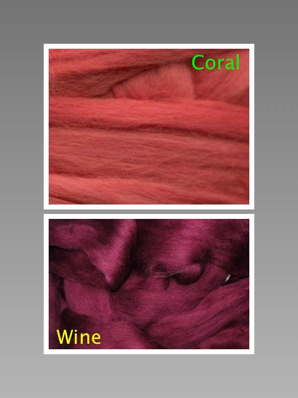 Soft Red Merino Colors You Choose Ashland Bay Merino