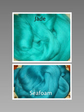 Load image into Gallery viewer, Soft Greens 19 Colors Merino Ashland Bay and DHG You Choose Spinning Felting SUPER FAST SHIPPING!
