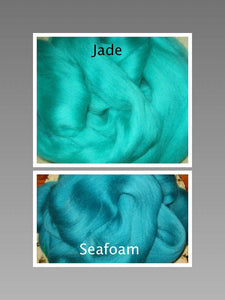 Soft Greens 19 Colors Merino Ashland Bay and DHG You Choose Spinning Felting SUPER FAST SHIPPING!