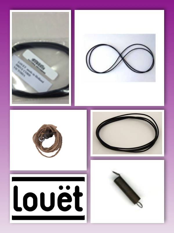 Louet Drive Bands, Brake Bands & Tension Parts Springs Carder Bands Super Fast Shipping!