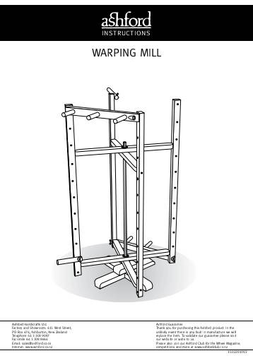 Ashford Rotating Warping Mill (16 Yards)