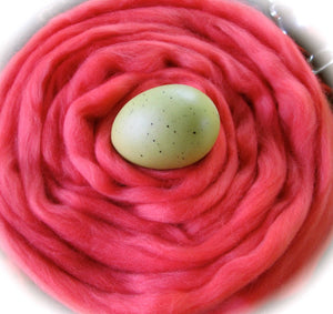 Persimmon 19.5 Micron Superfine Merino Top Spinning and Felting