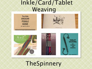 Card Inkle & Tablet Weaving Books and DVDs Super Fast Shipping!