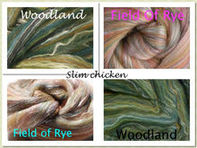 Load image into Gallery viewer, Field Of Rye Cinnamon Silk Merino Blend Ashford Sliver Spinning &amp; Felting SUPER FAST Shipping!

