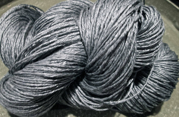 Wet Spun Linen Yarn Soft & Durable Heron Grey