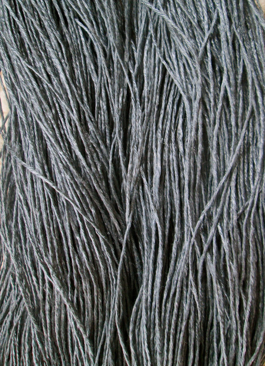 Wet Spun Linen Yarn Soft & Durable Heron Grey