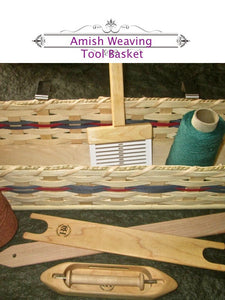 Amish Handmade Weaving Bench or Loom Basket Narrow Mount Accessory Tool Super Fast Shipping!
