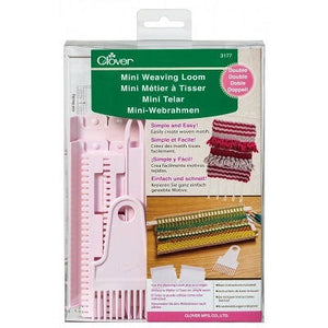 Complete Weaving Kit Single or Double Mini Loom With Shuttles, Shed Stick, Warp Helpers, Comb & Weaving Needle Super Fast Shipping!