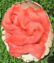 Load image into Gallery viewer, Persimmon 19.5 Micron Superfine Merino Top Spinning and Felting
