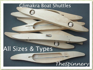 Swedish Wooden Boat Shuttles Single & Double Ski Shuttles With Free Quill Glimakra SUPERFAST SHIPPING!