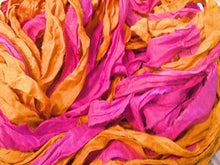 Load image into Gallery viewer, Beachball Recycled Sari Silk Thin Ribbon

