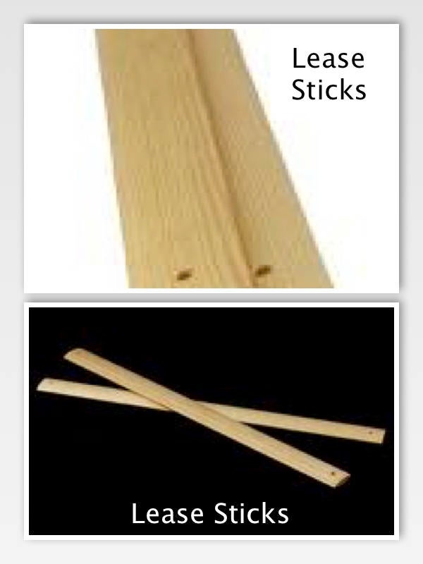 Glimakra Wooden Warp Sticks - Lease Sticks