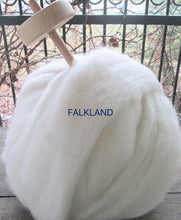 Load image into Gallery viewer, ULTRA SOFT Falkland Combed Wool Top Excellent Spinning and Dyeing Fiber 1, 2, 4 or 8 oz SUPER Fast Shipping!

