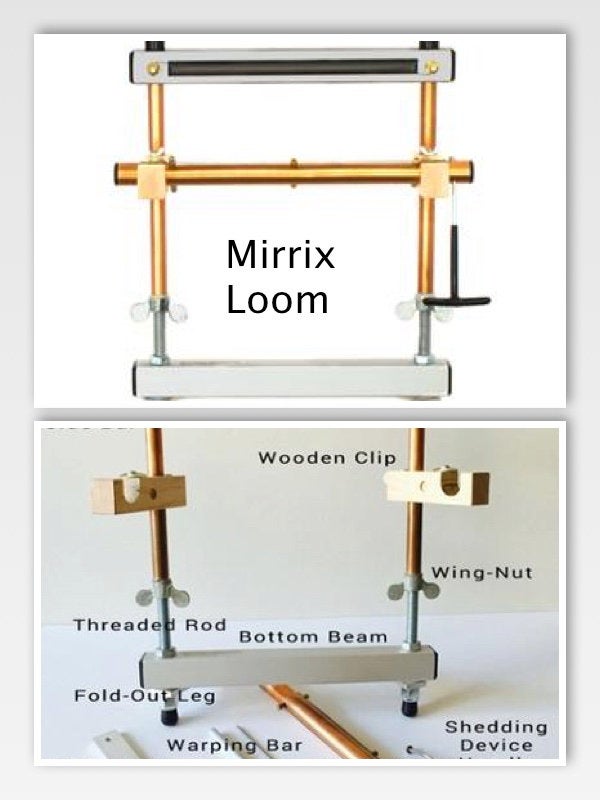 Mirrix 'Little Guy' Loom: Compact Versatility for Weaving Artistry