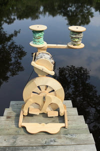 SHIPS TODAY! Spinolution Bullfrog Spinning Wheel with Golden or 3D Black Whorl Immediate Free Shipping! Made In USA