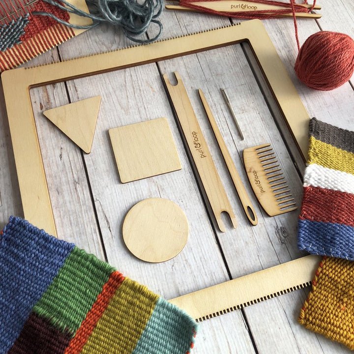 Purl & Loop Portable Tapestry Loom: Weave Anywhere