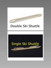 Load image into Gallery viewer, Wooden Single &amp; Double Ski Shuttles Narrow Profile for Gliding Through Shed Glimakra Super Fast Shipping!

