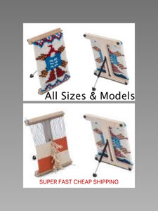 Schacht Easel Weaver Loom & Accessories 5 Dollar Coupon Super FAST CHEAP SHIPPING Fun Easy Weaving On The Go!