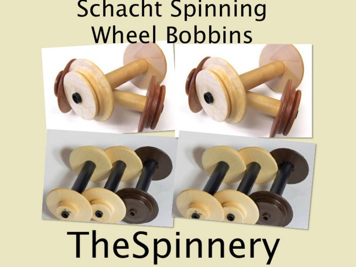 Schacht Spinning Wheel Bobbins Choose Type and Wood SUPER FAST Shipping!