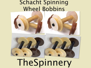 Schacht Spinning Wheel Bobbins Choose Type and Wood SUPER FAST Shipping!