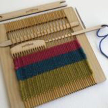 Load image into Gallery viewer, Fabulously Fun! Portable Tapestry Loom Weaving Frame Purl &amp; Loop Made in USA SUPERFAST SHIPPING!
