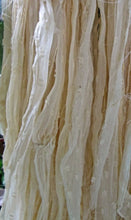 Load image into Gallery viewer, Light Sand Nubby Recycled Silk Chiffon Ribbon Novelty Yarn 5 Yards
