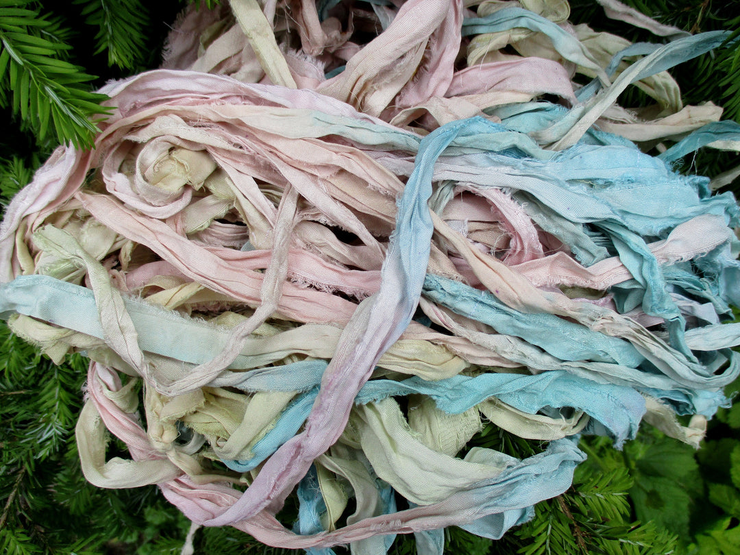 Baby Dreams Recycled Sari Silk Ribbon