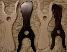 Load image into Gallery viewer, 6&quot; Hardwood Lucet Braiding Tool You Choose Maple or Rosewood SUPER FAST Shipping!
