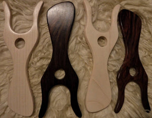 6" Hardwood Lucet Braiding Tool You Choose Maple or Rosewood SUPER FAST Shipping!