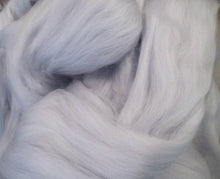 Load image into Gallery viewer, Super Fine &amp; Organic Tulle Cloudy Sky Barely Blue 19 Micron Merino SUPER FAST SHIPPING!
