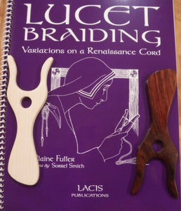 6" Hardwood Lucet Braiding Tool