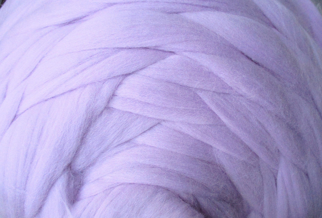 Super Fine & Organic Light Lilac 19 Micron DHG Merino