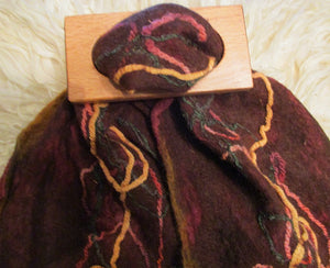 Hand Made Wooden Shawl Clasp Scarf Pin Sweater Closure Wall Hanging SUPER FAST SHIPPING!