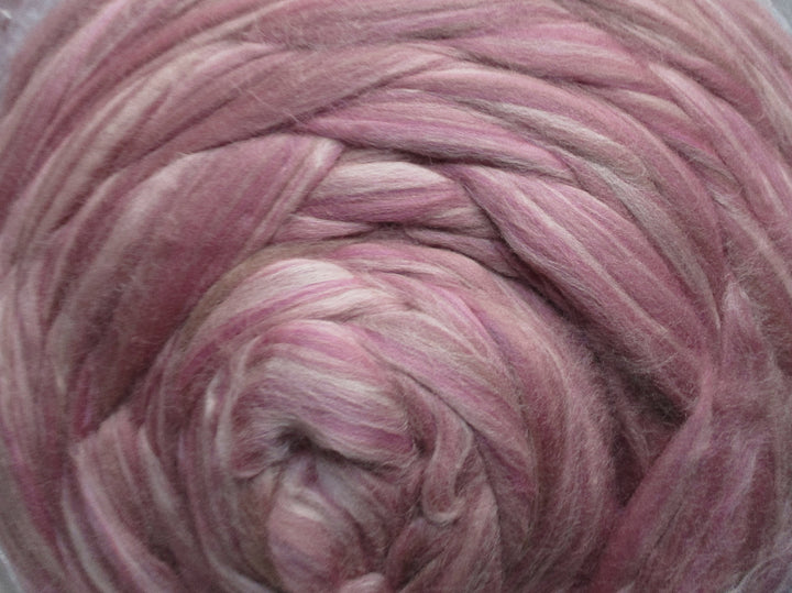 Super Fine & Organic Smokey Pinks Multi Color 19 Micron DHG Merino