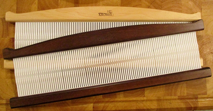 Kromski Harp Forte Walnut Finish Reeds: Weave with Distinction